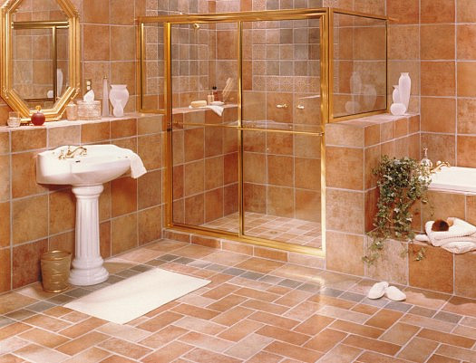 glass shower enclosure
