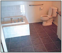 accessible bathroom
