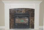 fireplace mantel