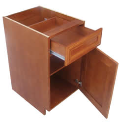 frameless kitchen base cabinet
