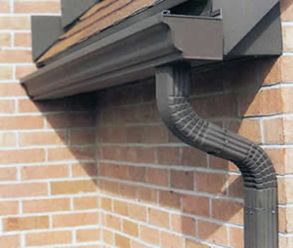 gutter on house