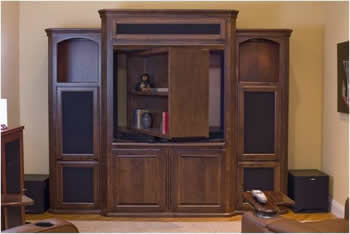 home entertainment center