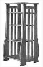 mission music/magazine stand