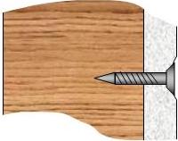 proper insertion of drywall screw