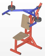 utility exercise and fitness bench