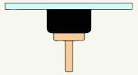 holding scraper at correct angle to remove popcorn texture
