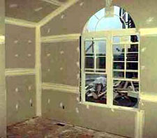 drywall taped