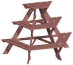 outdoor flower pot stand