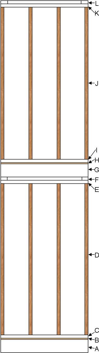 Platform multi-story house framing