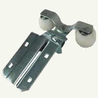 typical sliding or barn door rollers