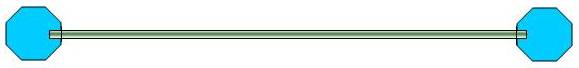 electrical cable between two electrial boxes