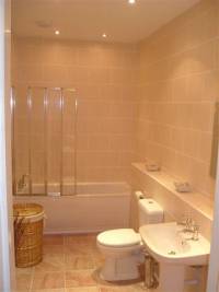 typical bathroom layout
