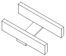 floor joists with strapping